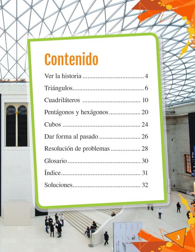 Arte y cultura: El British Museum: Clasificar, ordenar y dibujar figuras (Mathematics in the Real World) (Spanish Edition) - Image 3