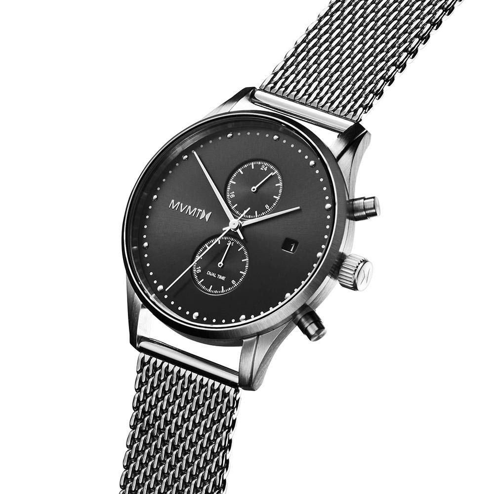 MVMT Reloj Analógico de Cuarzo para Hombre con Correa en Acero Inoxidable con Correa en Acero Inoxidable - D-MV01-S2