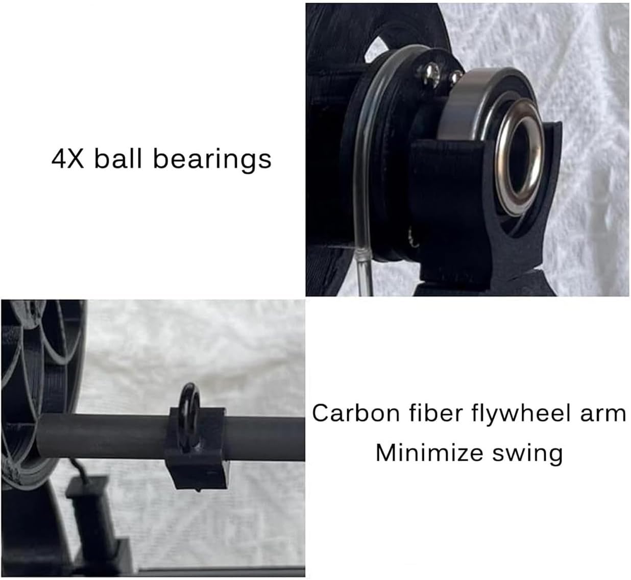 Electric Yarn Spinner,Automatic Spinning Wheel, with 3 Small Spools,Forward & Reverse Switching, for Yarn Weaving