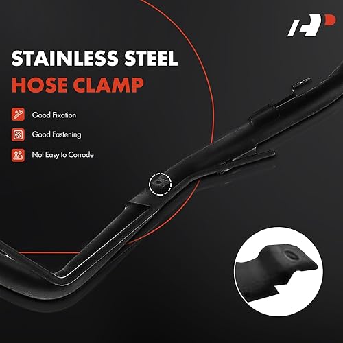 Miniatura 4 de A-Premium Manguera de tubo de cuello de llenado de tanque de combustible compatible con Ford Escape 2009-2012 y Mazda Tribute 2008-2011 y Mercury