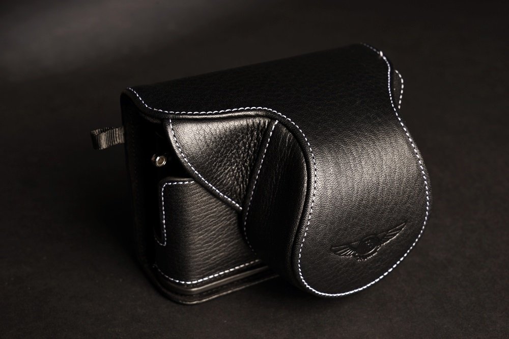 Etui tout-prêt Cognac en cuir pour Leica X Vario Type 107 - Sac, housse, étui photo-vidéo - Achat & prix