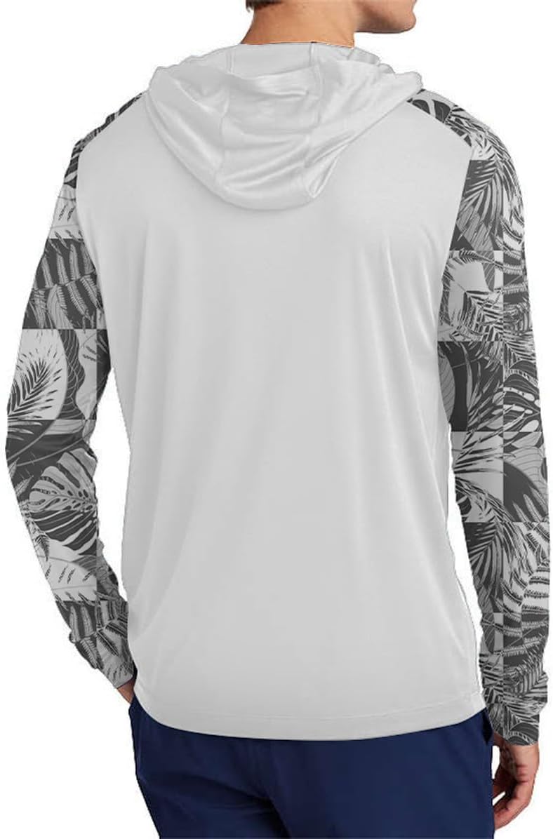 Men Women Gardening Sun Shirt UPF 50+ Performance Hooded for Running Hiking