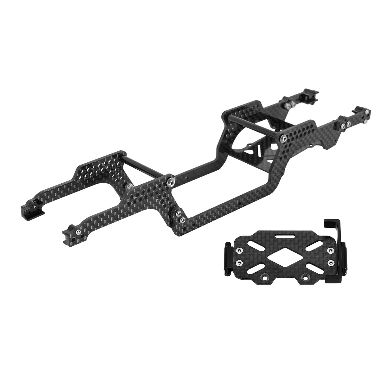 Amazon.com: INJORA 39g LCG Carbon Fiber Chassis Frame Kit with 6g