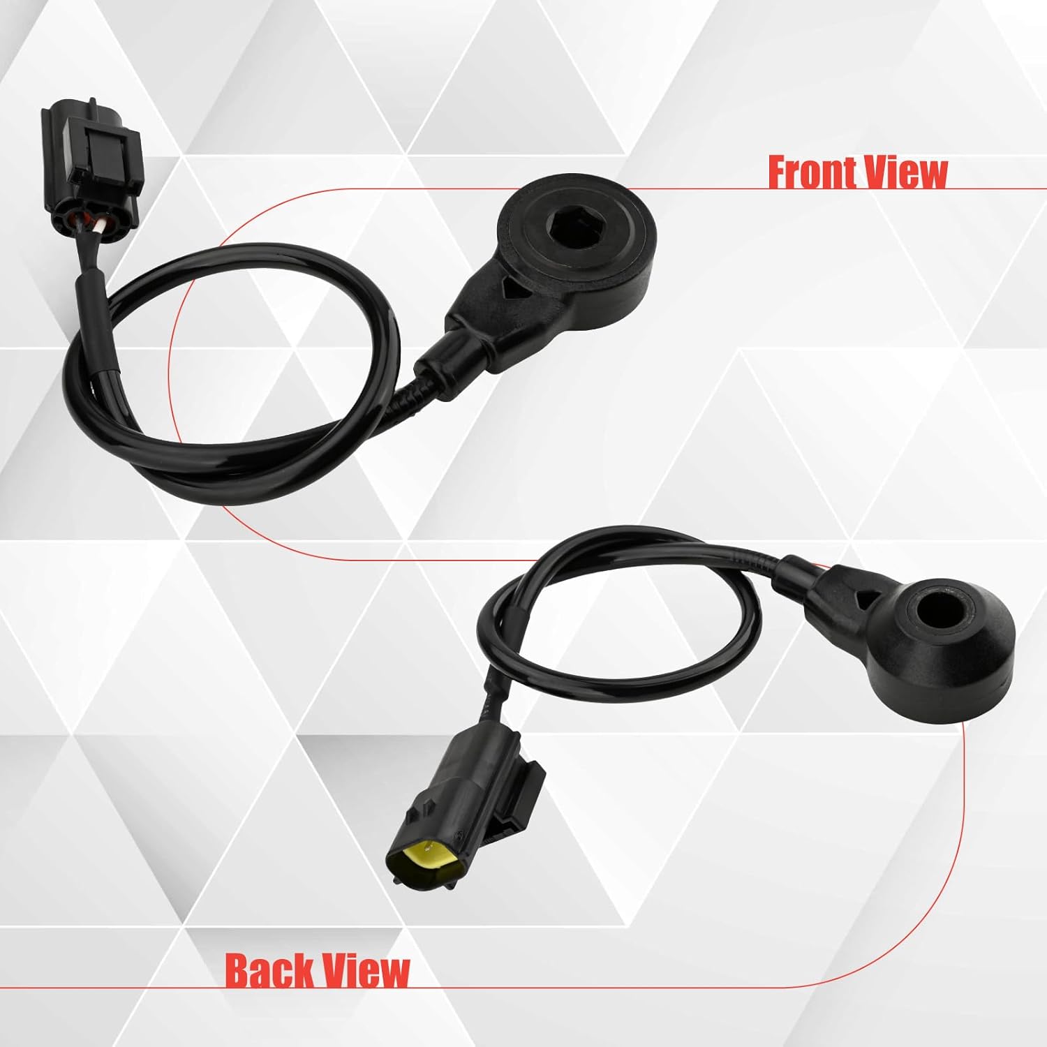 LNE1692AA Ignition Knock Detonation Sensor Compatible with S-Type Vanden Plas X-Type XJ8 XJR XK8 XKR