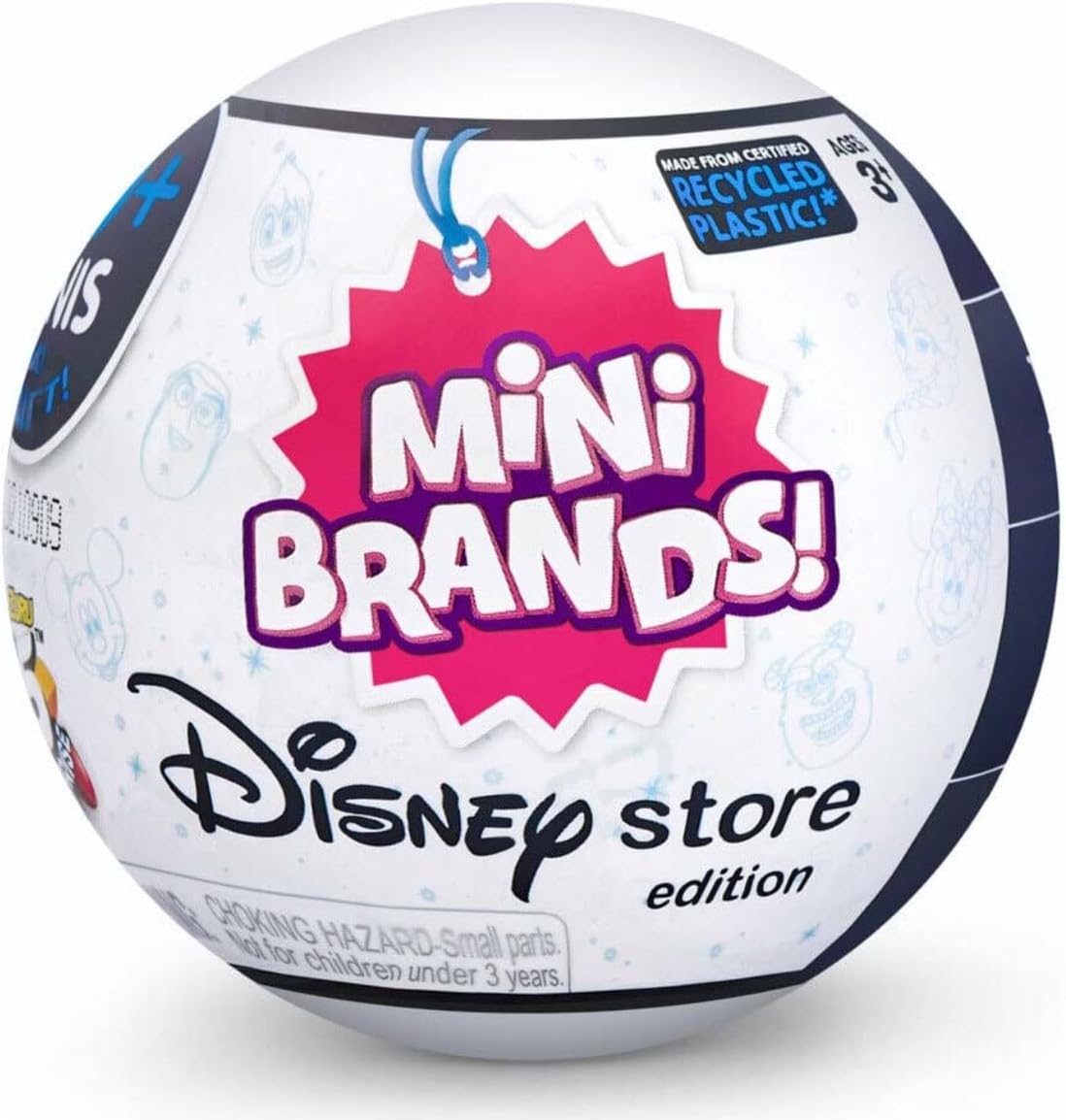 Mini Brands Disney Store Exclusive Series 1 Capsule Collectibles (3 Capsules)