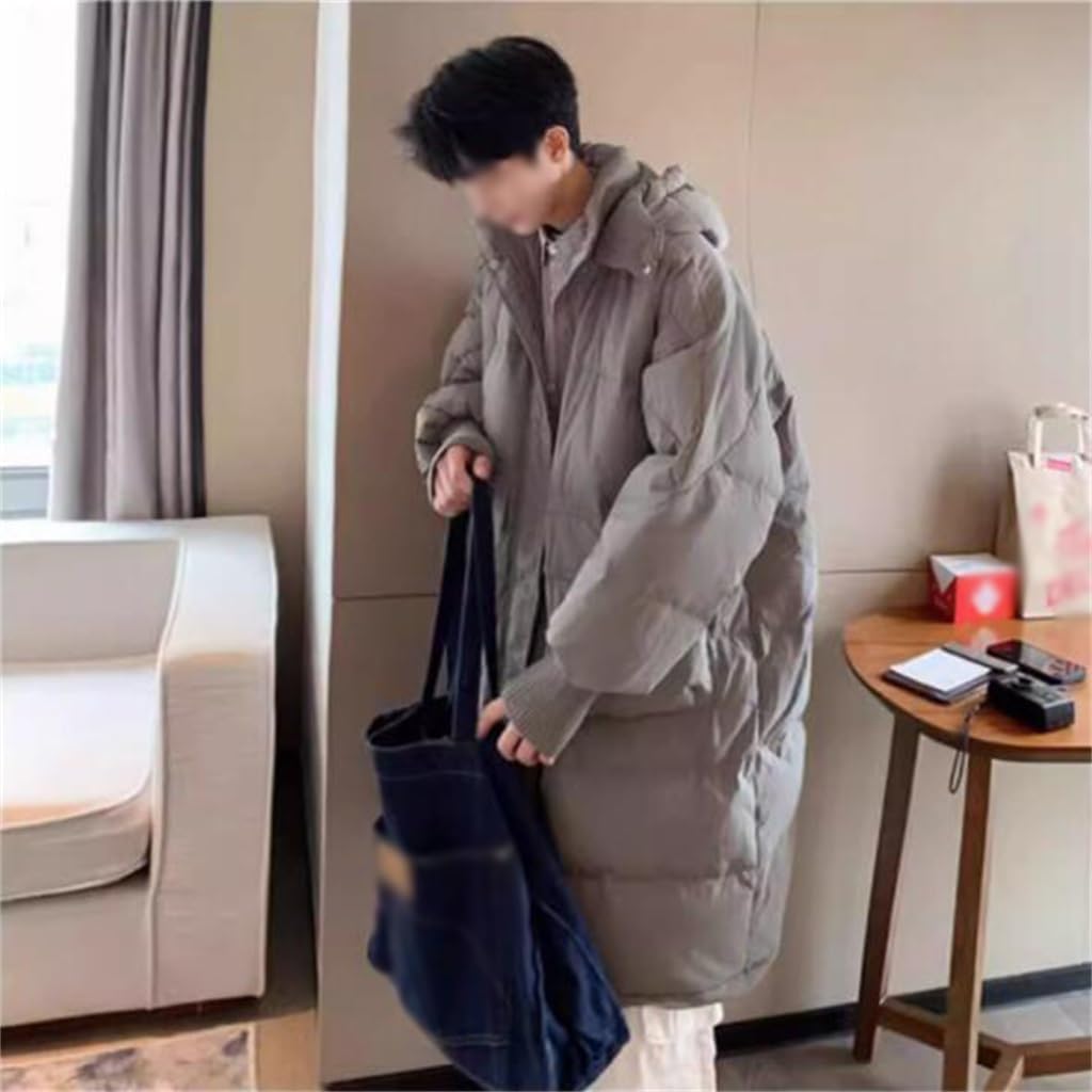 VIDI Retro To Overcome The Thickened Coat In The Long Down Jacket Men's Autumn And Winter Money