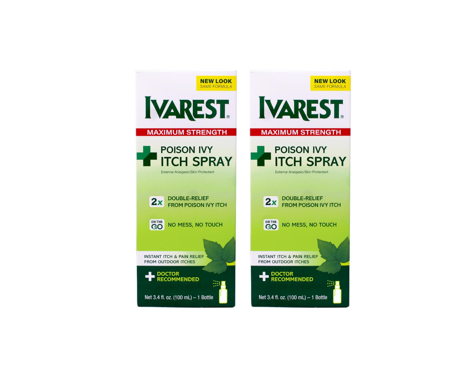 Ivarest Poison Ivy Itch Spray, 3.4 fl oz (Bundle of 2)