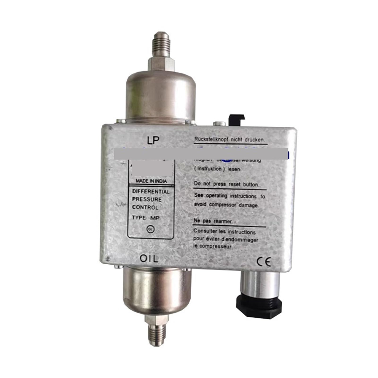 Pressostat différentiel MP54 060B016891 sécurité huile compresseur