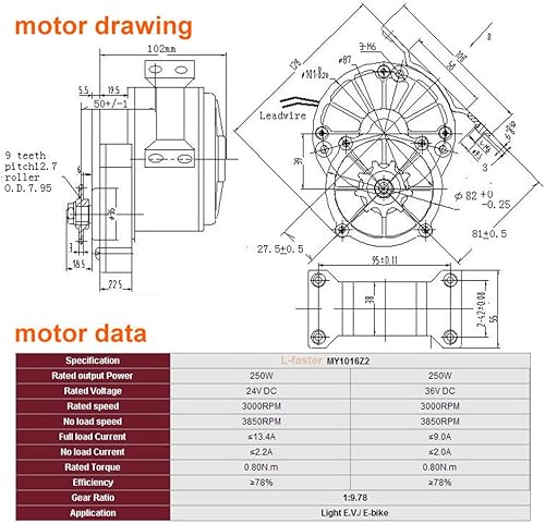 Miniatura 5 de Kit de conversión de carro eléctrico de doble accionamiento, fácil de transportar 440.9 lbs, 8 pulgadas, juego de ruedas para bricolaje, carretilla