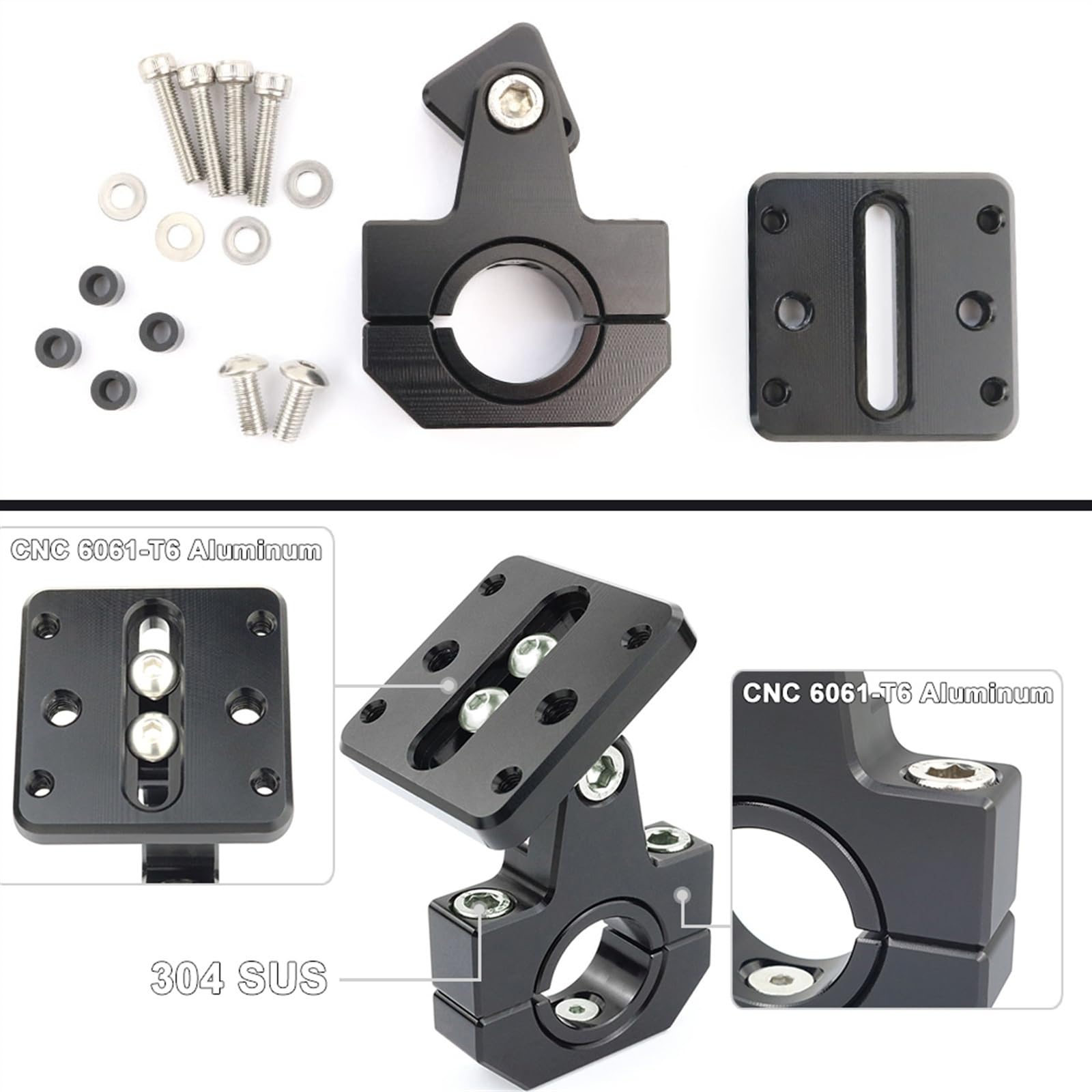 Soporte De Navegación GPS 22mm 28mm Manillar para Aprilia Caponord 1200 2015 2016 2017 2018 2019 2020 2021 2022 2023