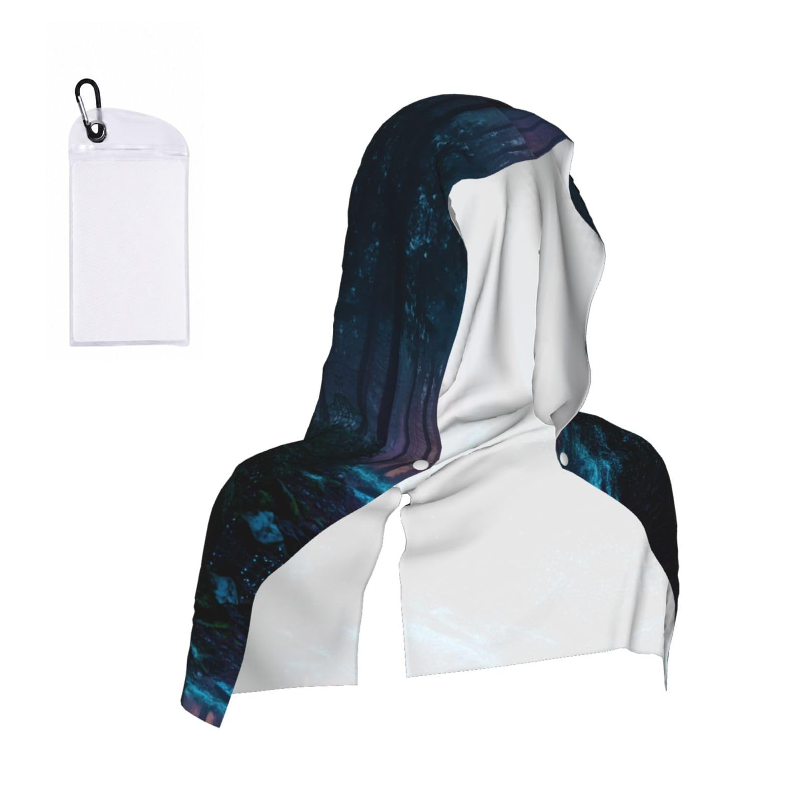 MLTRFGJ Forest Print Cool Hooded Towels And Keep Them Cool For Several Hours.