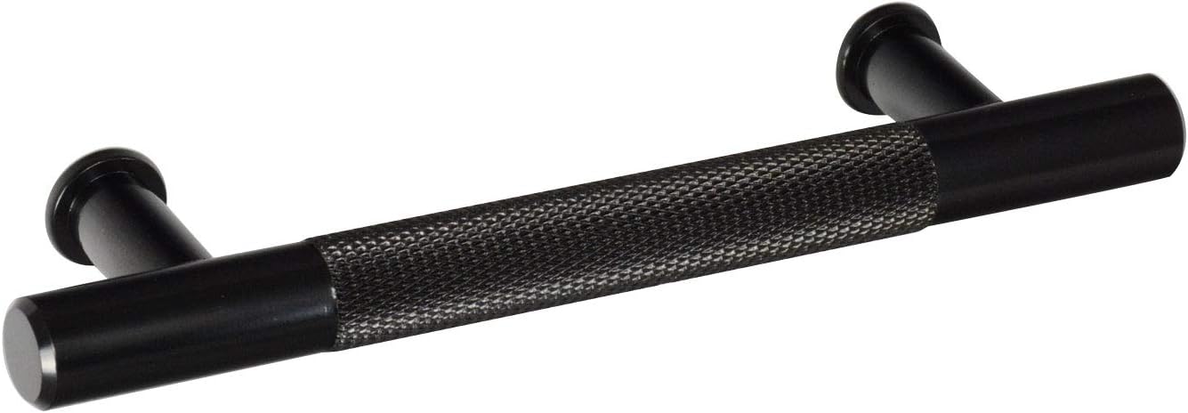 #1650-128 CKP Brand Linear Aluminum 5 in. (128mm) Knurled Pull, Brushed Rose Gold - 10 Pack