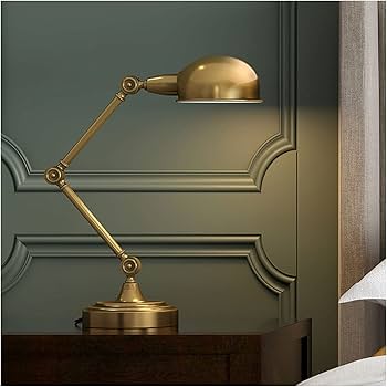 Amazon.co.jp : テーブルライト ビンテージデスクランプシンプルベッド