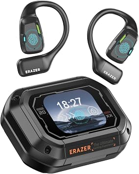 ERAZER XP6 AI Translation Earbuds Real Time, 2026 New AI 165 Languages Translator Ear Buds, Wireless Bluetooth 6.0 Headphones, 4-in-1 Audifonos Traductores Ingles Espanol for Travel Meeting Learning