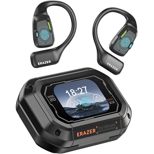 ERAZER Translator Earbuds XP6 AI Headphones Bluetooth Earphones for Listening to Music & Calling, Support 135 Languages Bluetooth Translation & Meeting Summary