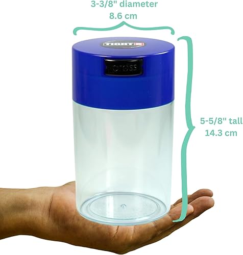 Miniatura 28 de Recipiente hermético Tightvac. Recipientes herméticos multiuso de 1 a 6 onzas. Sellado al vacío, contenedor de almacenamiento portátil