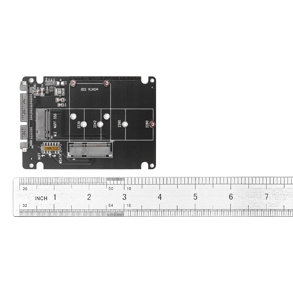 Adapter M.2 NGFF lub mSATA na USB 3.0 2 w 1 NGFF lub mSATA konwerter karta z konwerterem kabla SATA