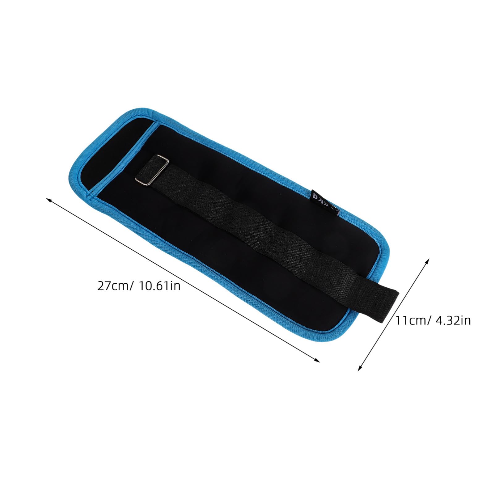 Pesi le Caviglie Professionali, Pesetti Polsi, 2 Pezzi da 0,5kg in Neoprene e Sabbia di Ferro, per Jogging e Allenamento