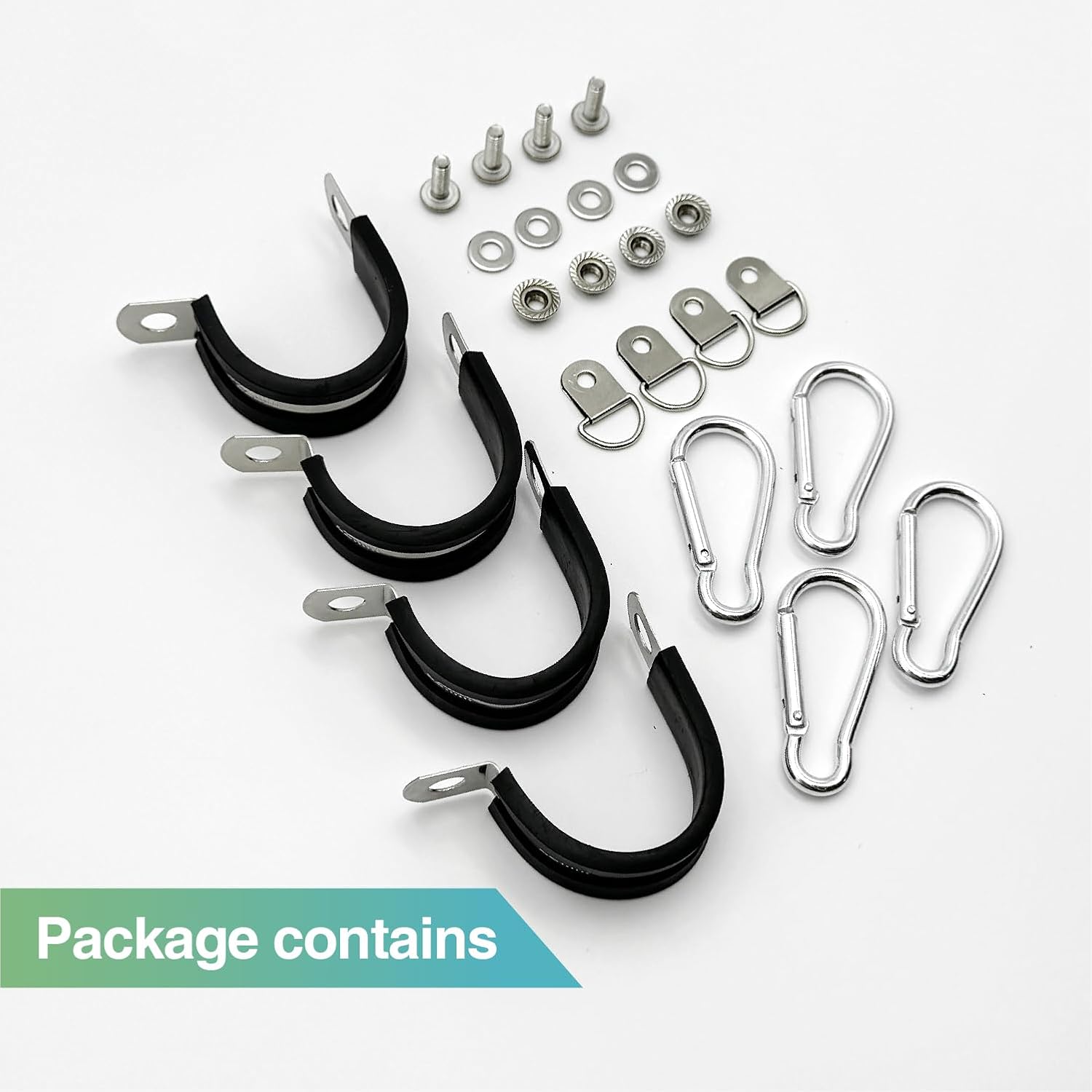 4PCS Flag Mount for led Whip Lights,Whips and Rocks Lights, Fit Diameter 1.9cm to 2.2cm 5150 LED Whip light Poles for UTV ATV Can-Am Polaris RZR SXS Boats Ulti Offroad (4 mount) - Image 4