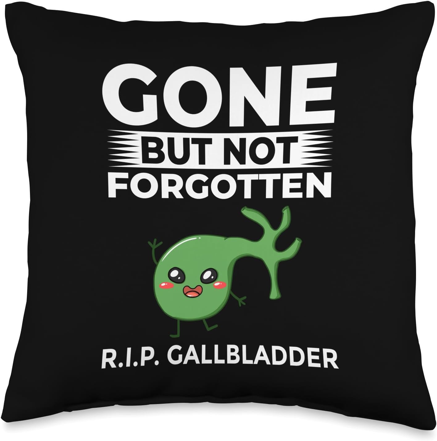 Gallbladder Removal Surgery Recovery Attack Throw Pillow