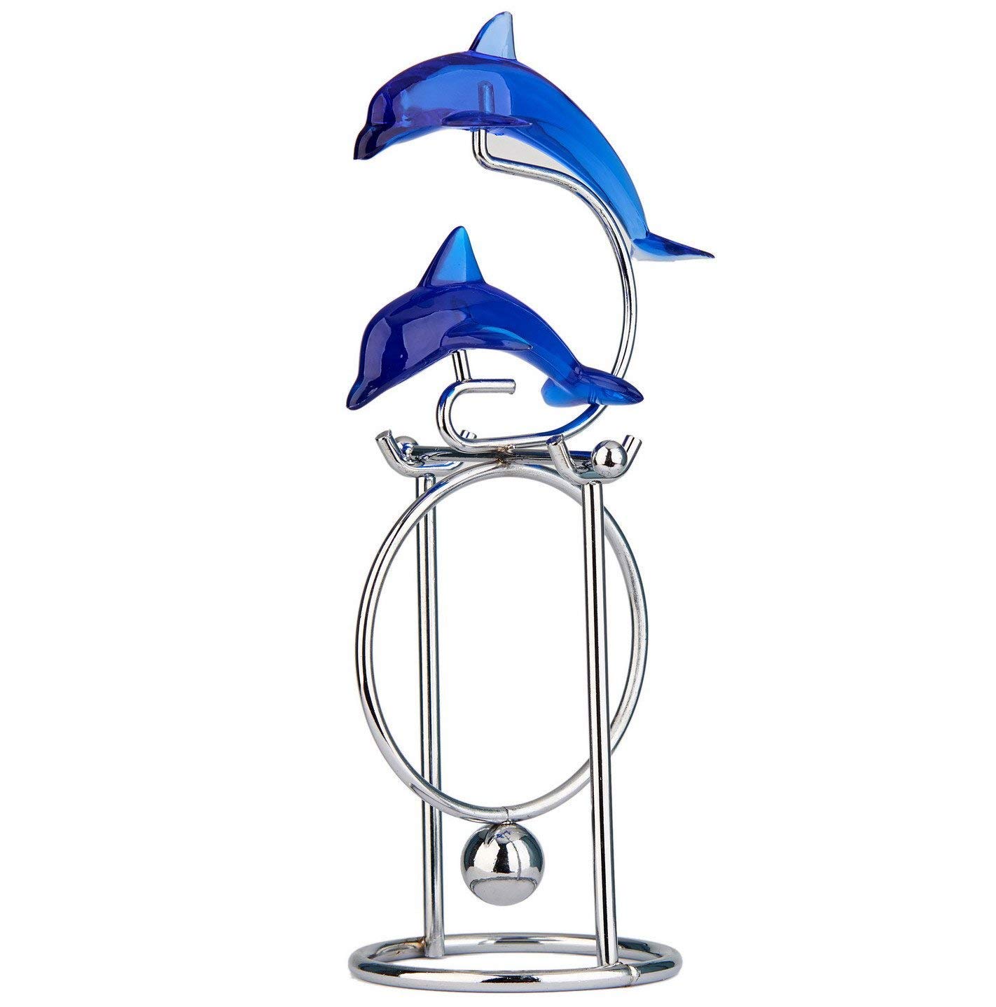 Amazon.com: Sunnytech Dolphins Kinetic Art Balancing Decompression
