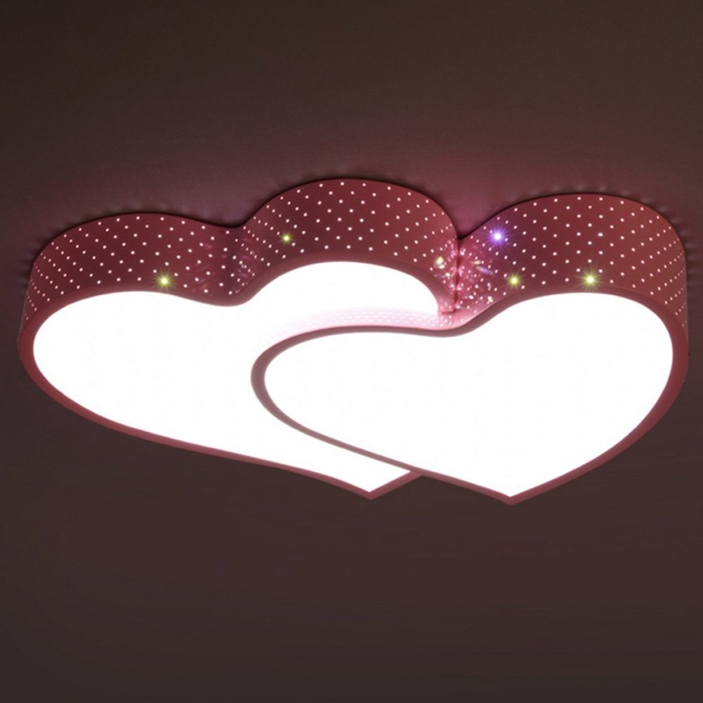 天井証明 ハート型 シーリングライト ライト 証明 Amazon.co.jp : SAITODOU LED シーリングランプ ハート型 工事不要 無