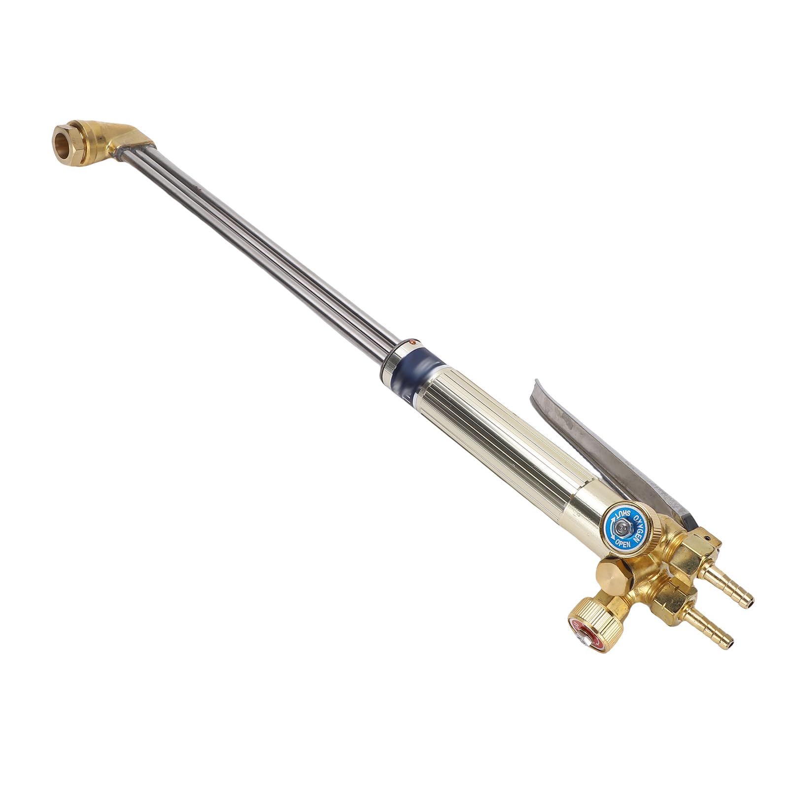 Sxhlseller Antorcha de Corte de Oxiacetileno, Antorcha Manual de Tubería de Gas de Acero Inoxidable Resistente para Cortar la Serie ST900FC