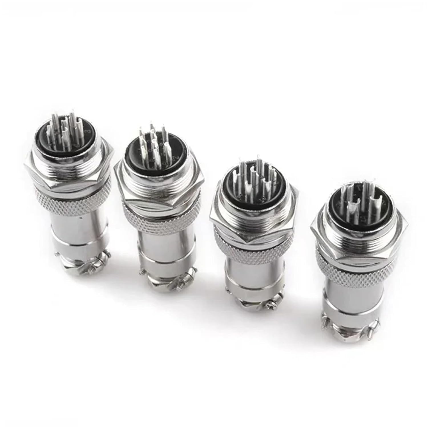 GX12/GX16/GX20 2/3/4/5/6/7/8/9/10/12/14/15 Core Aviation Connectors(Size: M12*1/M16*1/M19*1.0 Mm)(GX20 7pins)