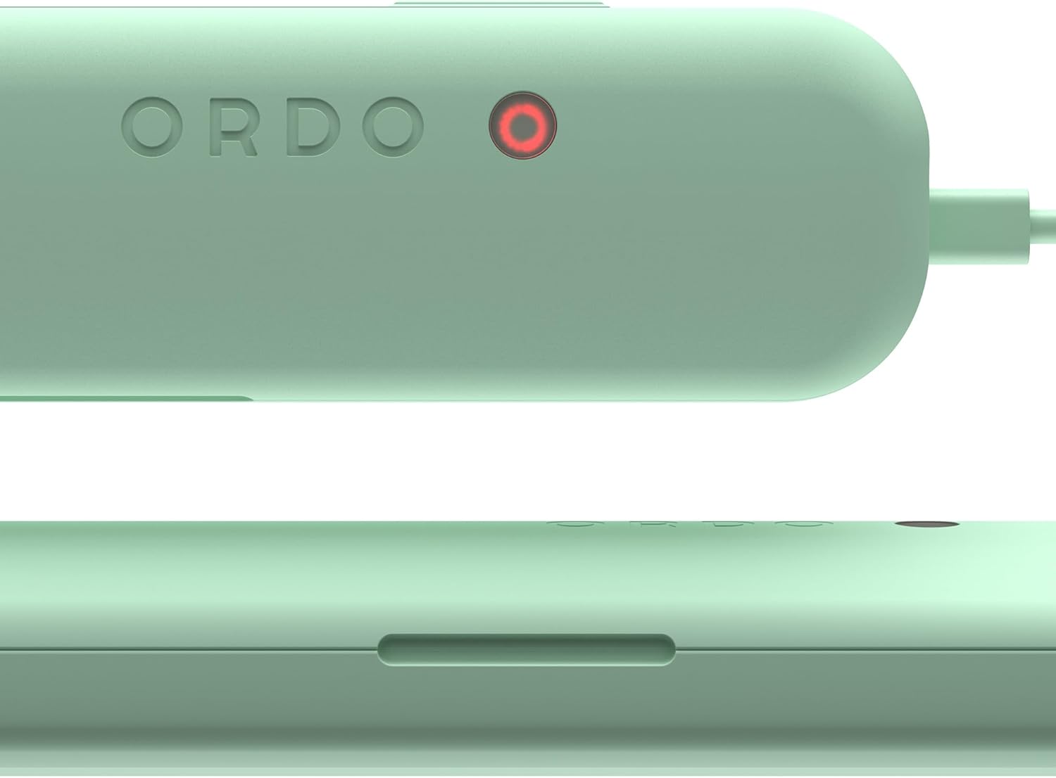 ORDO Sonic+ Electric Toothbrush with Case, Sonic Toothbrushes for Adults, Charging Travel Case, 4 Brushing Modes, Fast Rechargeable Battery, Silicone Polishing, USB Charger, Mint Green