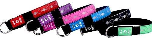 Miniatura 3 de DOGLED Collar subversivo para perro con luz LED USB-C, diseño subversivo de Navidad 3D, material cómodo y suave, iluminación multicolor (XCH