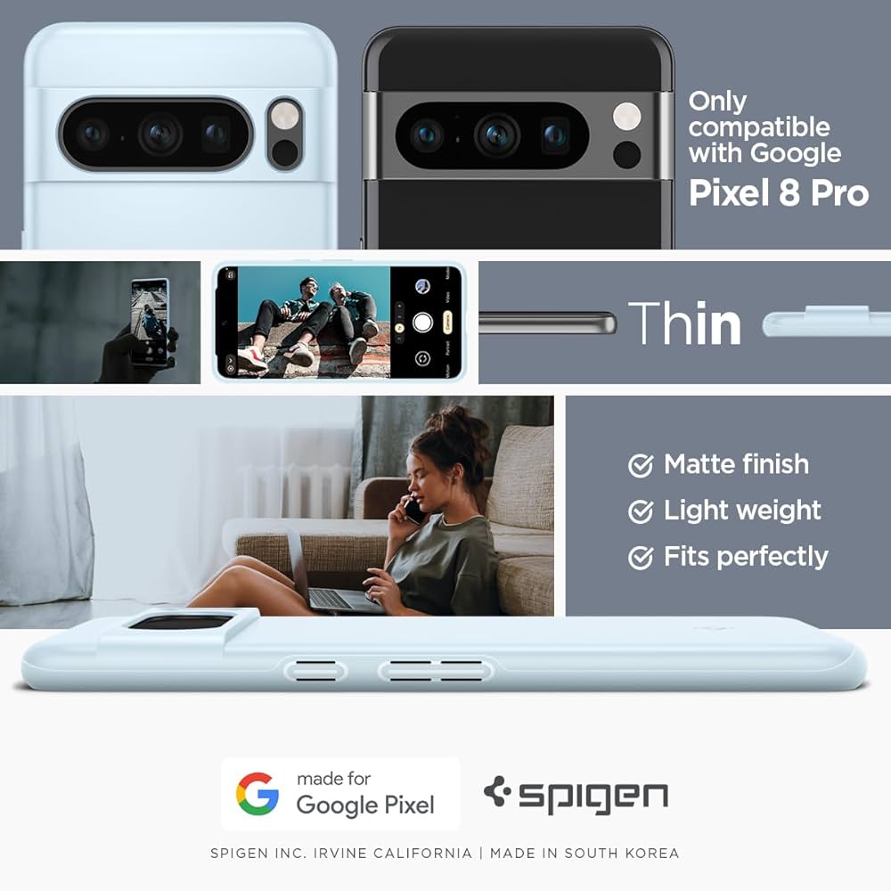 Google Pixel8Pro 256GB SPIGEN製カバー付き Amazon.com: Spigen for Pixel 8 Pro Case, Ultra Hybrid (2023
