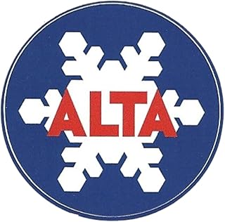 Utah Decal – Alta UT Ski Area - Resort Logo - Travel Sticker – Souvenir Sticker - 2 INCHES Travel Gift