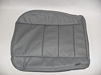 Vista 4 de 2002 a 2007 para Ford F-250 F-350 Lariat pasajero inferior vinilo asiento cubierta gris