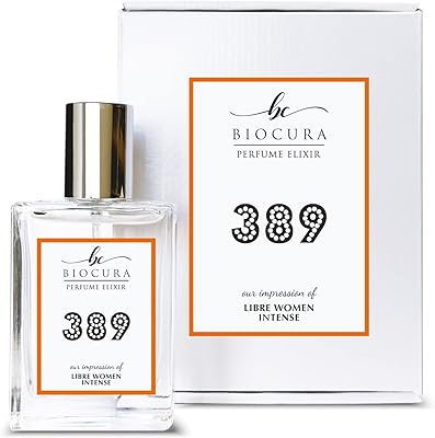 BIOCURA BC Perfume 389 Inspired by Yves Saint Libre Women Intense For Women Replica Fragrance Dupes Eau de Parfum Spray Bottle 1.7 Fl Oz/50ml-X1