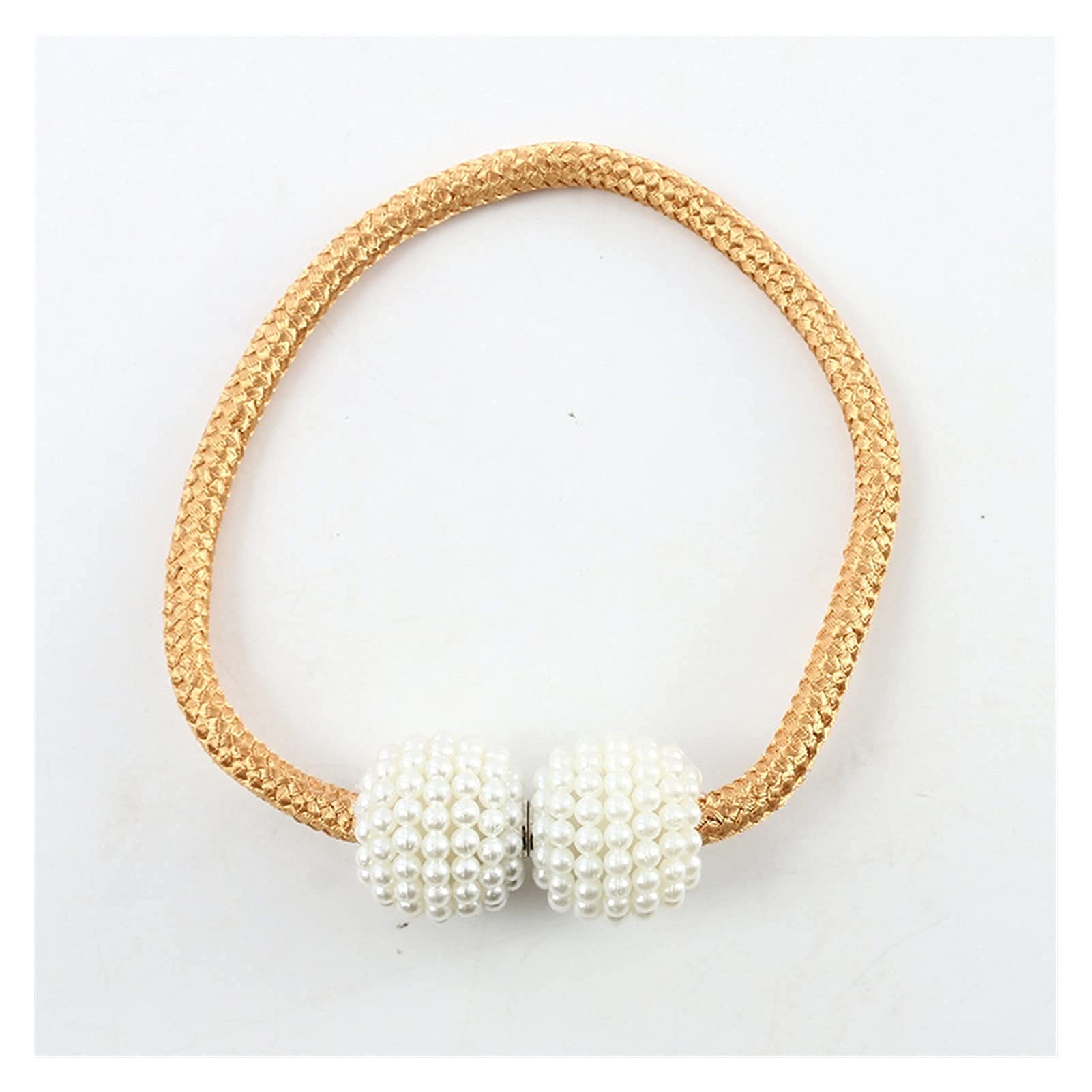Rideau 2 Pcs Magnétique Rideau Clip Rideau Embrasse Boucle Clips Suspendu Boule Boucle Cravate Arrière Rideau Accessoires Décor À La Maison