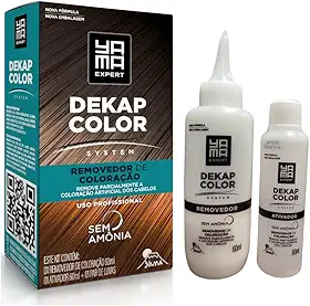 Removedor Coloração Capilar Sem Amônia Dekapcolor Yamá 120ml