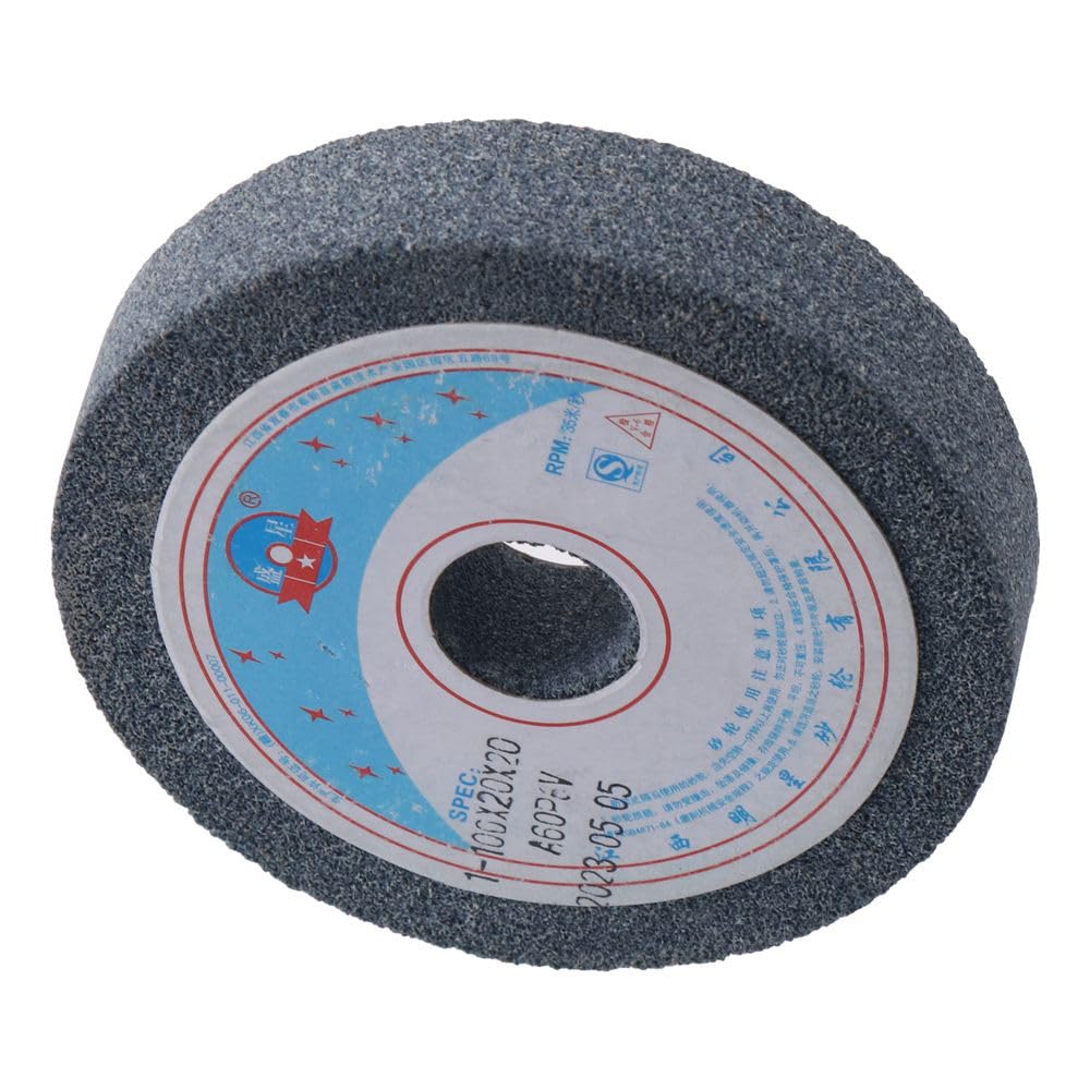 10,2 cm große Schleifbockscheiben, Aluminiumoxid, Körnung 60, Keramikwerkzeuge für Schleifmaschinen, Polieren