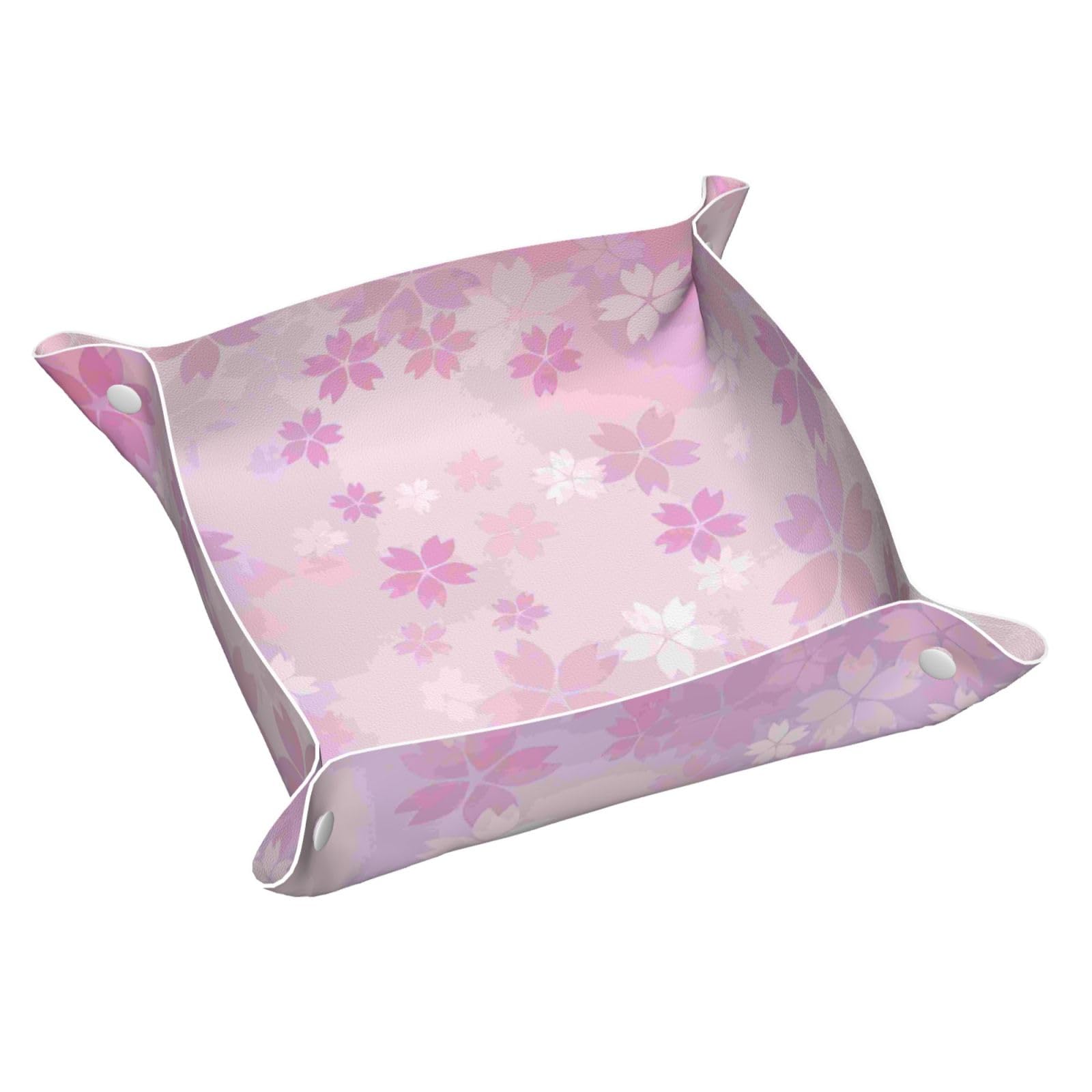 Amazon.co.jp: Tray, Leather, Cherry Blossom, Cherry Blossom