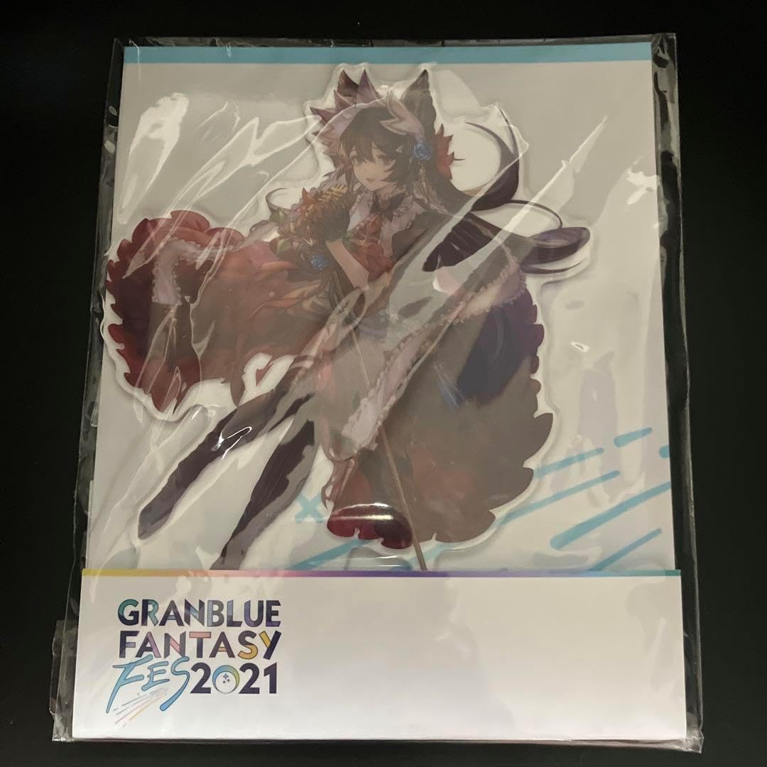 グランブルーファンタジー グラブル グラフェス 編成アクリルチャーム ニーア グランブルーファンタジー グラブル グラフェス 編成アクリル