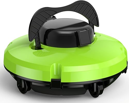 GMAPLAE Cordless Pool Vacuum for Above Ground Pool, Robotic Pool Cleaner with Dual Motors Strong Suction, 120 Mins Runtime, Auto-Parking, Pool Cleaner Robot for Inground Flat Pools Up to 1000 Sq.Ft
