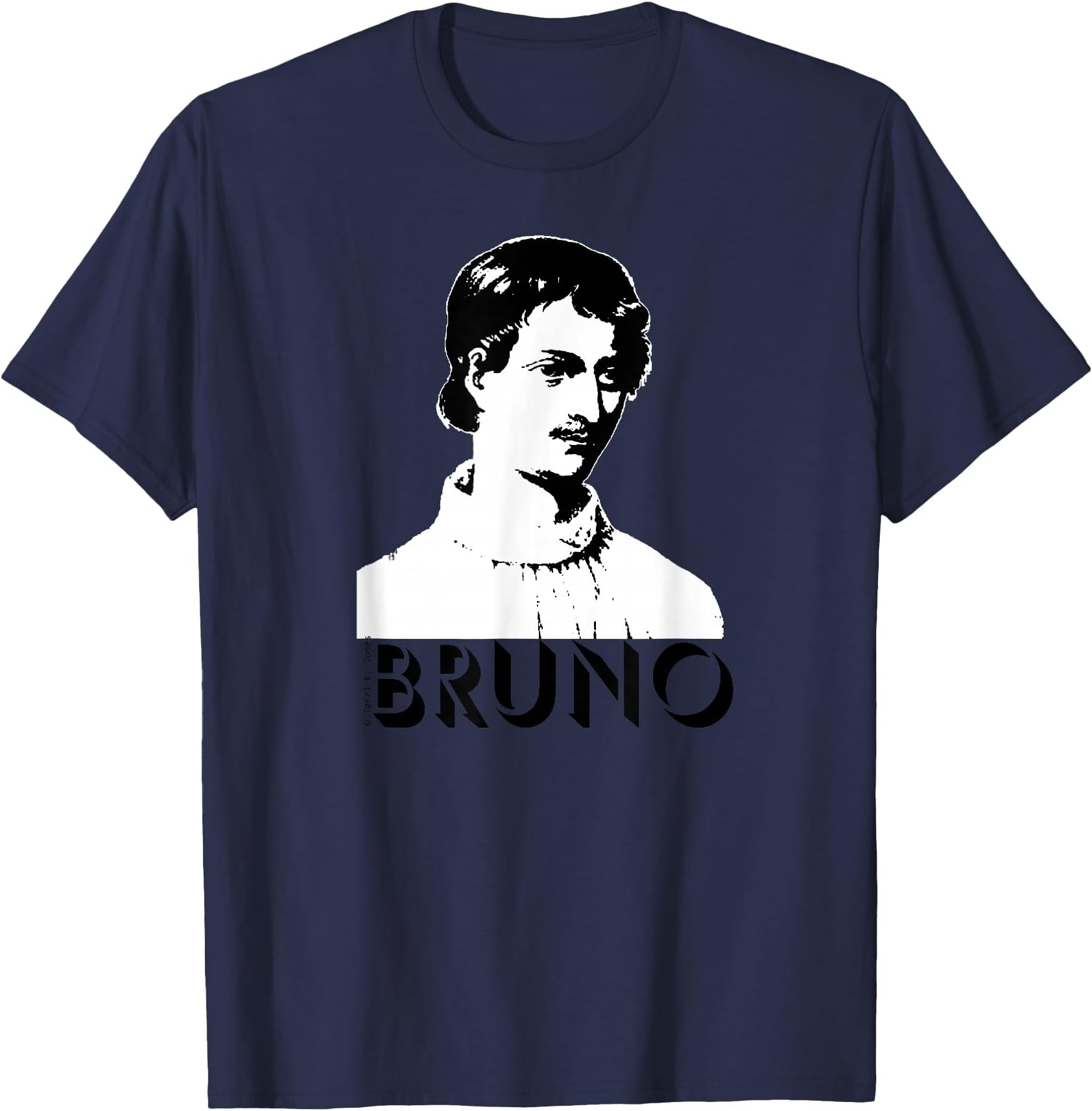 Giordano Bruno Italian Friar Cosmologist Philosopher T-shirt T-Shirt