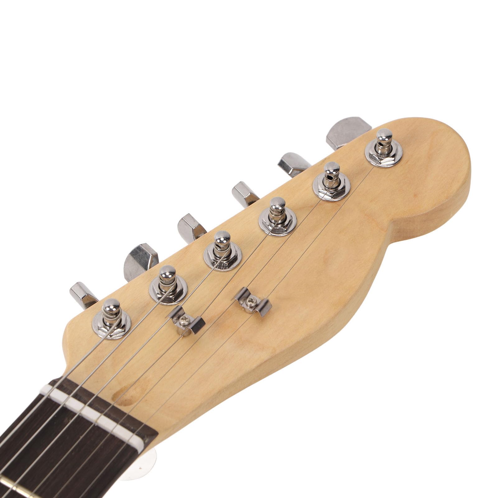 Kit Chitarra Elettrica per Principianti, Chitarra Elettrica per Chitarra Elettrica per Principianti Adulti Serie ST con Borsa, Corda, Tracolla, Plettro, Chiave e Cavo di (Rosso)