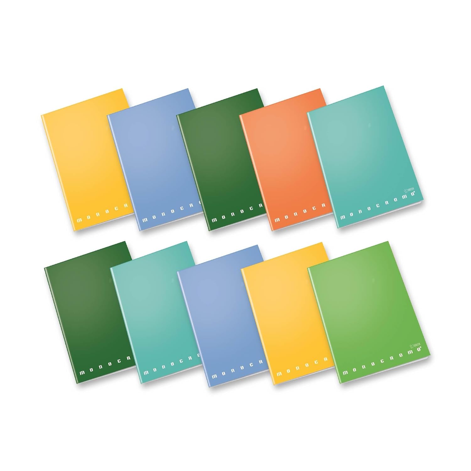 MONOCROMO LG Recycled Paper Bold Colors      Paperback – May 8, 2020