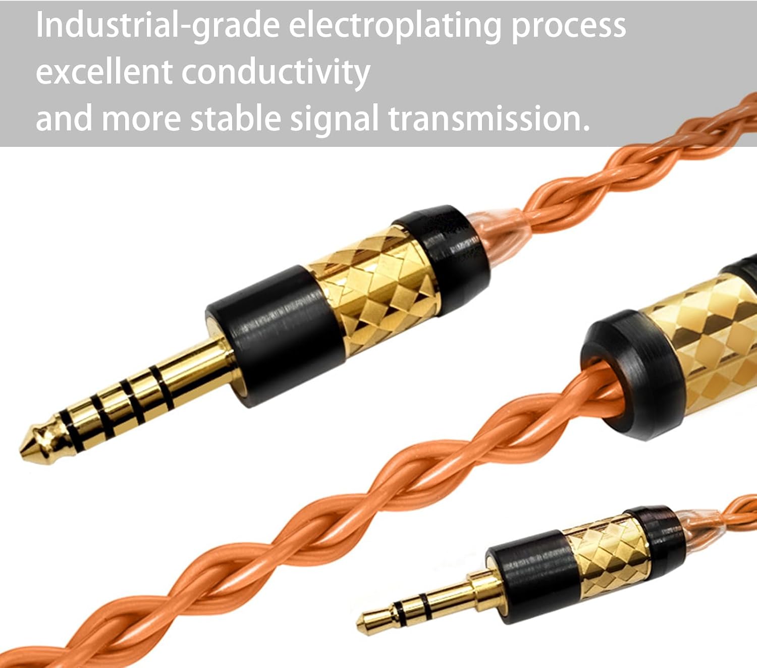 ivipQ-102イヤホンケーブル ブラック IvipQ-102フラッグシップライン5