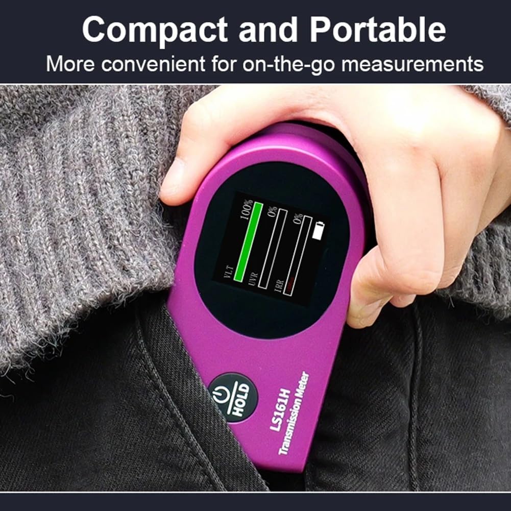 Misuratore di Finestre UV UV IR VLT Film Solar Film Tser Tester Film Film Meter LS161 (940nm)