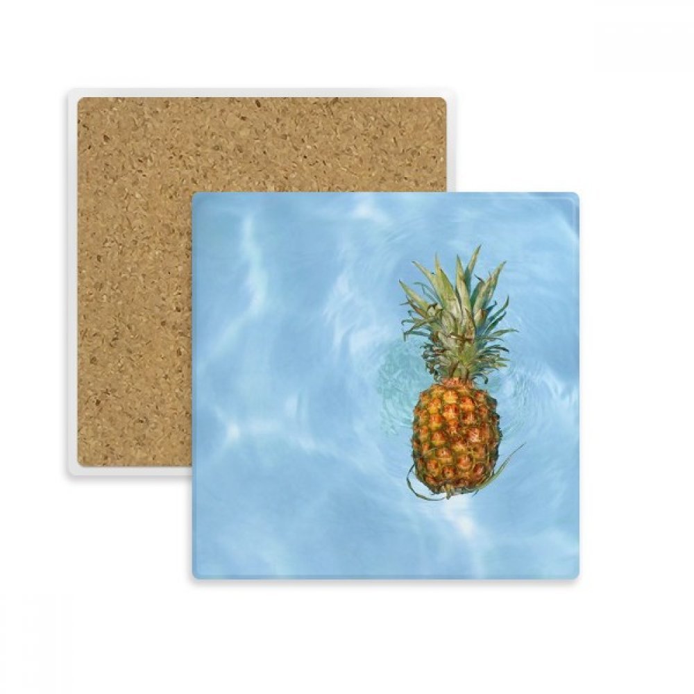 Coaster ananas multicolore pour sublimer vos apéritifs et tables d'été