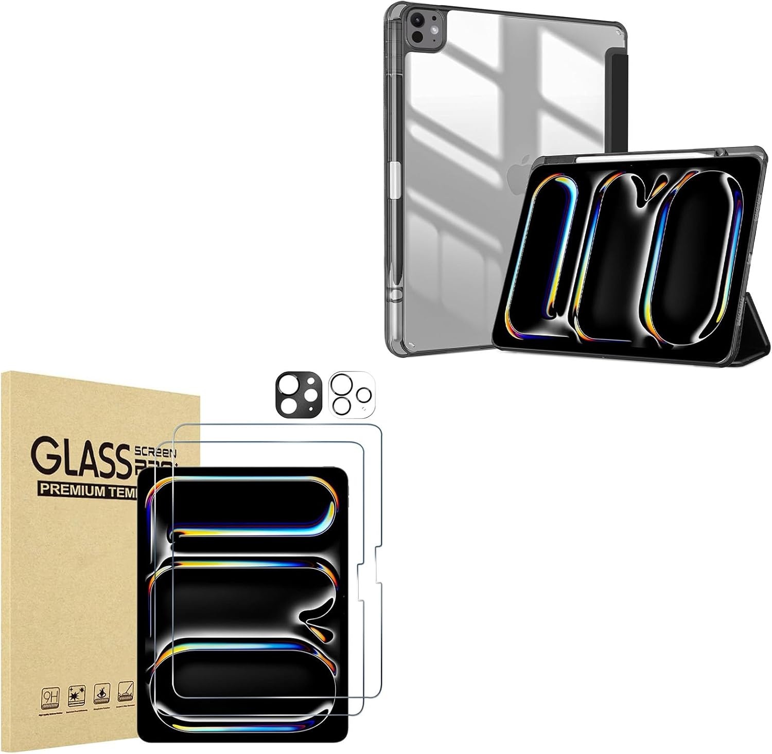 ProCase iPad Pro 13 Inch Case Bundle with Screen Protector for iPad Pro 13 inch