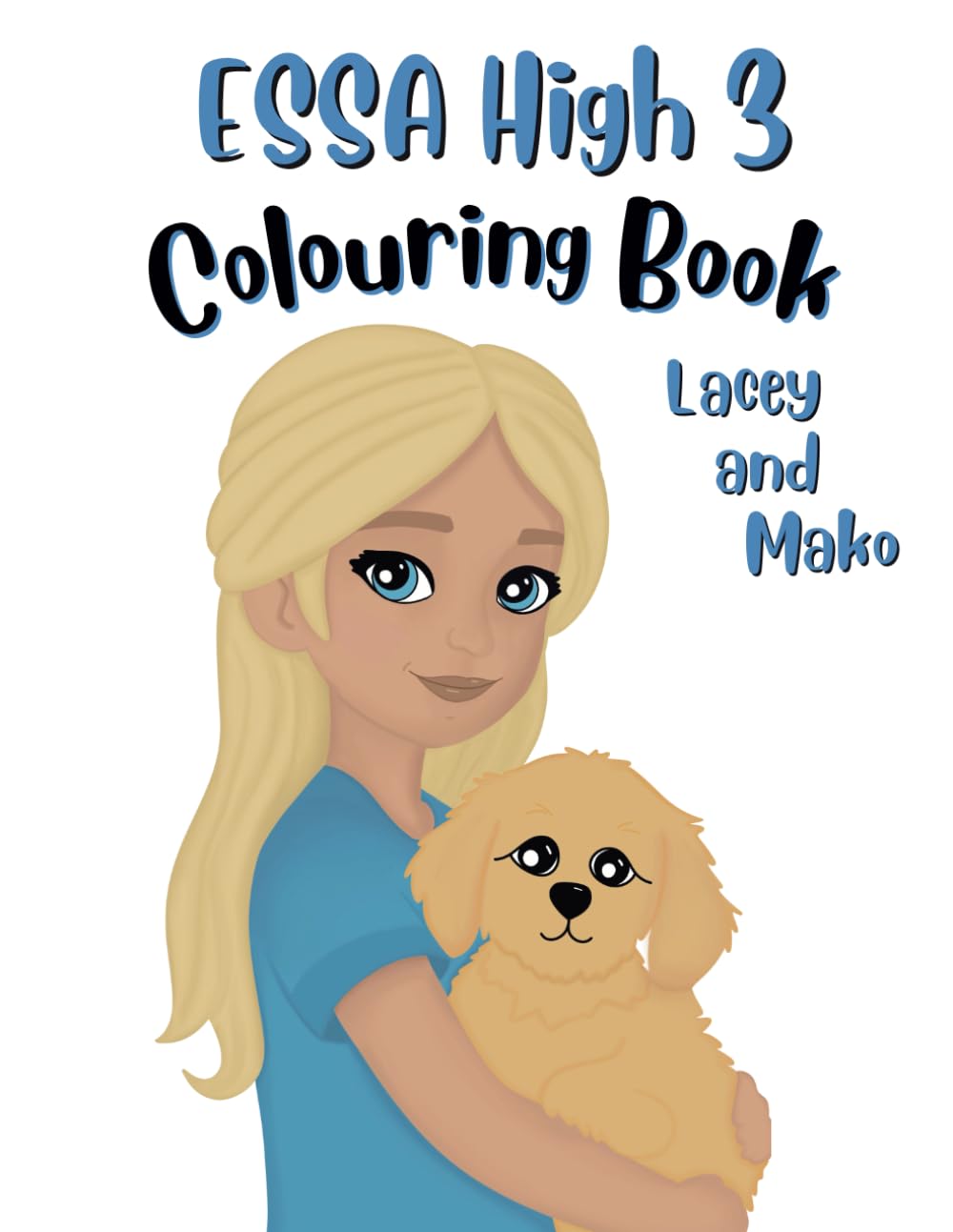 ESSA High 3 Colouring Book: Lacey and Mako Activity Book