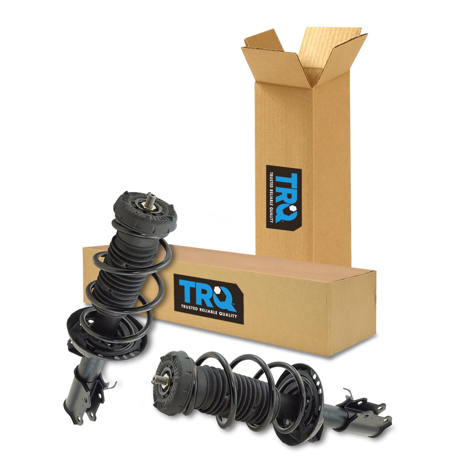 TRQ Front Strut and Spring Assembly Set 2 Piece