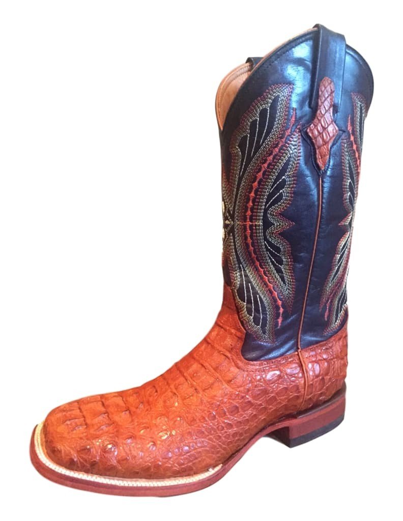 Ferrini Mens Caiman Croc Sq Toe Royal Boots Desertcart INDIA